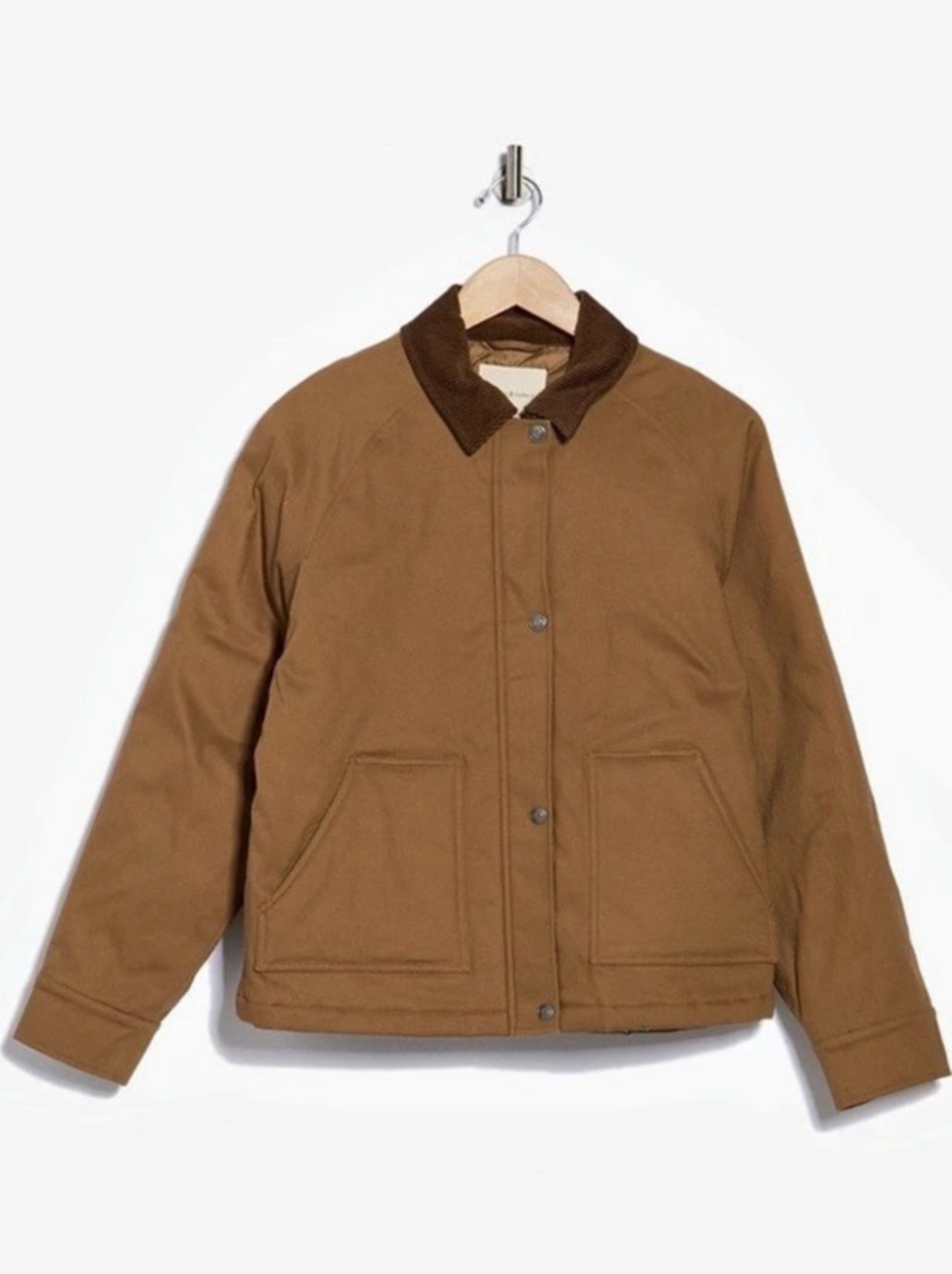Thread & Supply Women’s Zola Barn Jacket Toasted Coconut/Brown Sz XL NWT